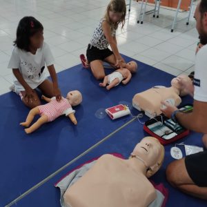 First Aid training at school