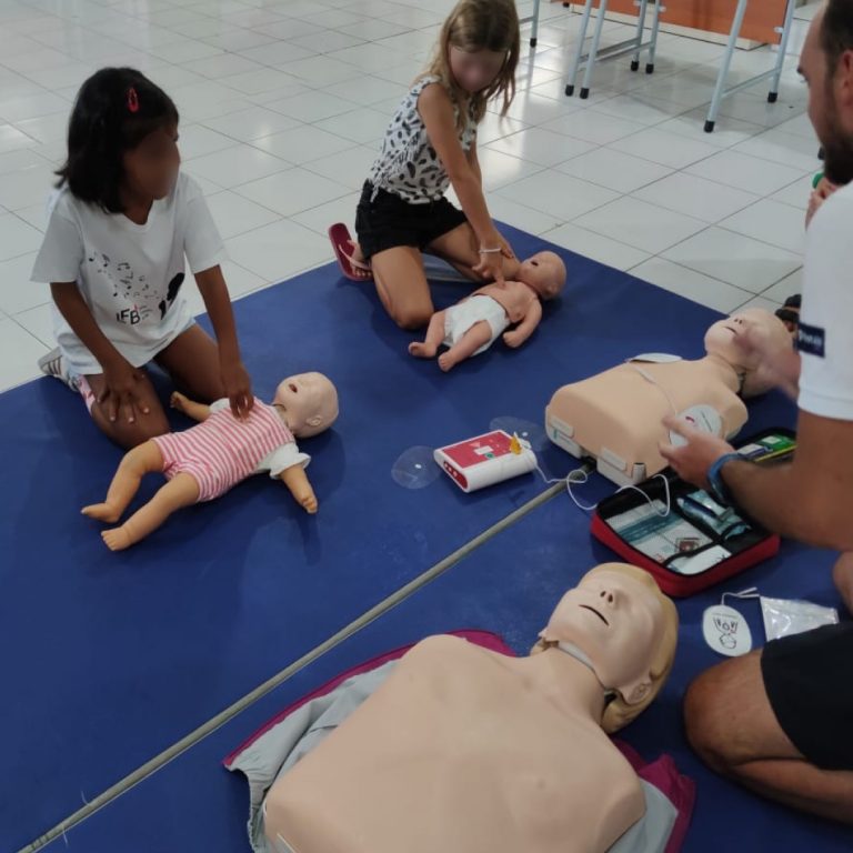 First Aid training at school